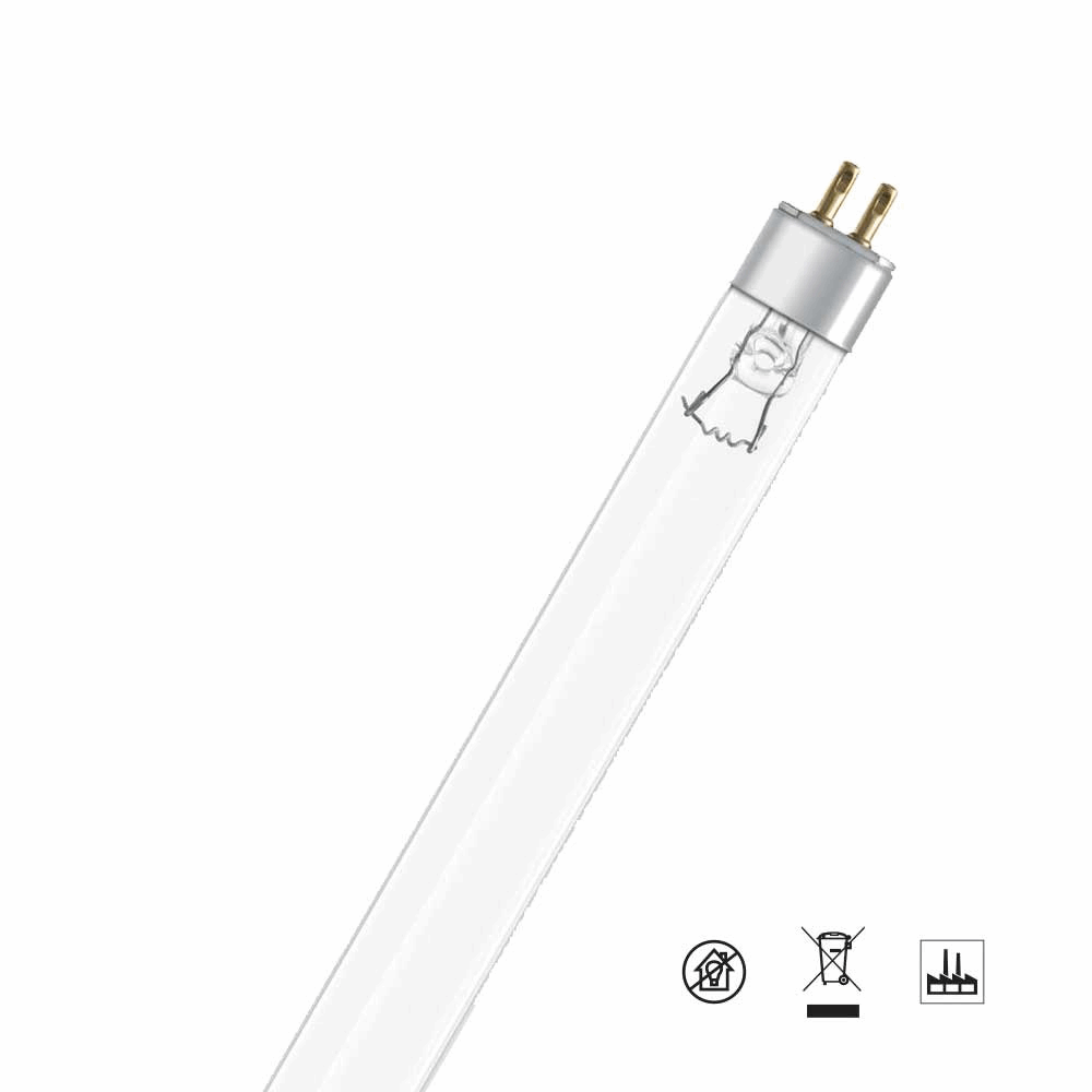 Wabi Baby replacement UV-C bulb for UV sterilizer, clear glass tube with metal end caps, 1 pc