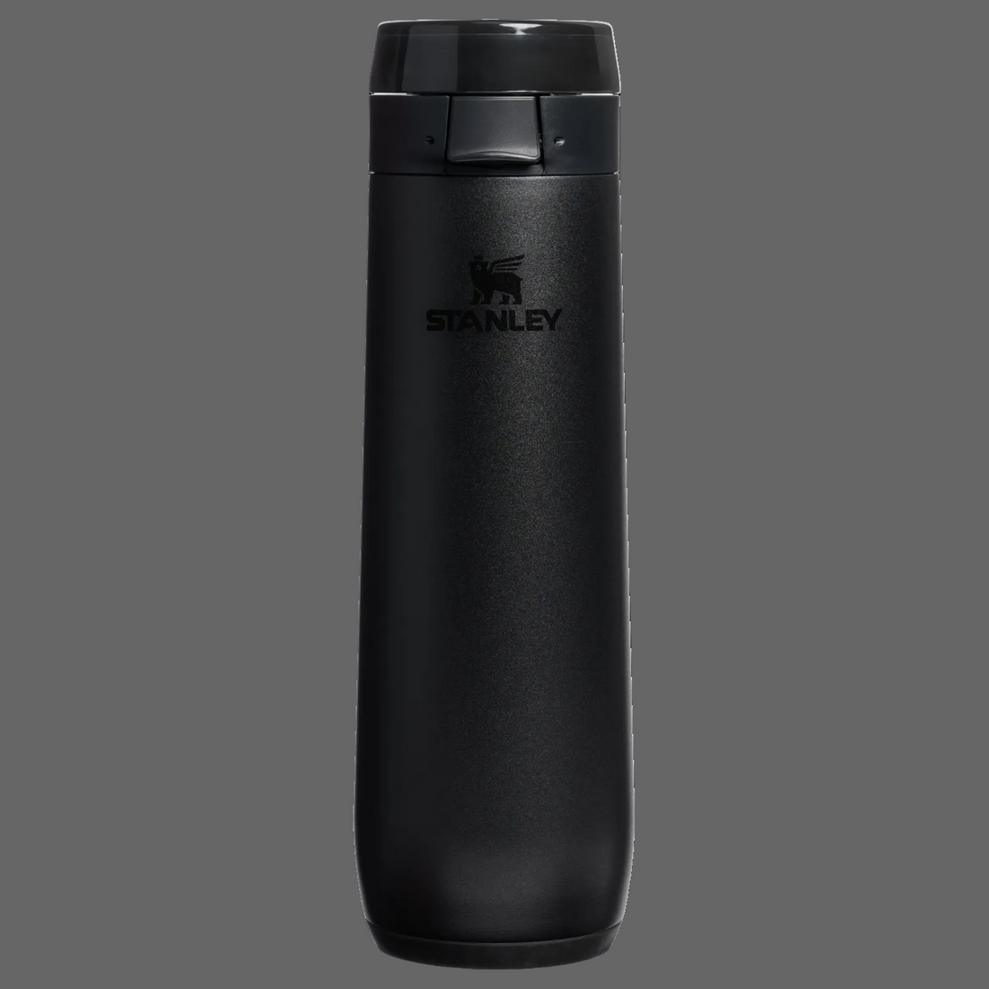 Stanley The Flowstate Spring Bottle 20 oz - Black 2.0 front view