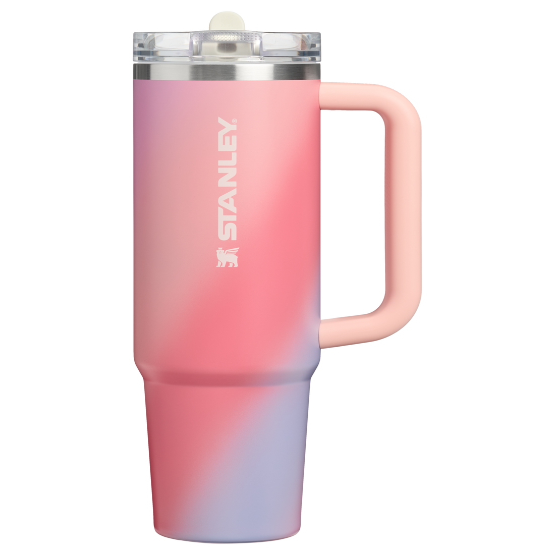 Stanley The Quencher Protour Flip Straw Tumbler 30 oz - Sunset Spiral front view