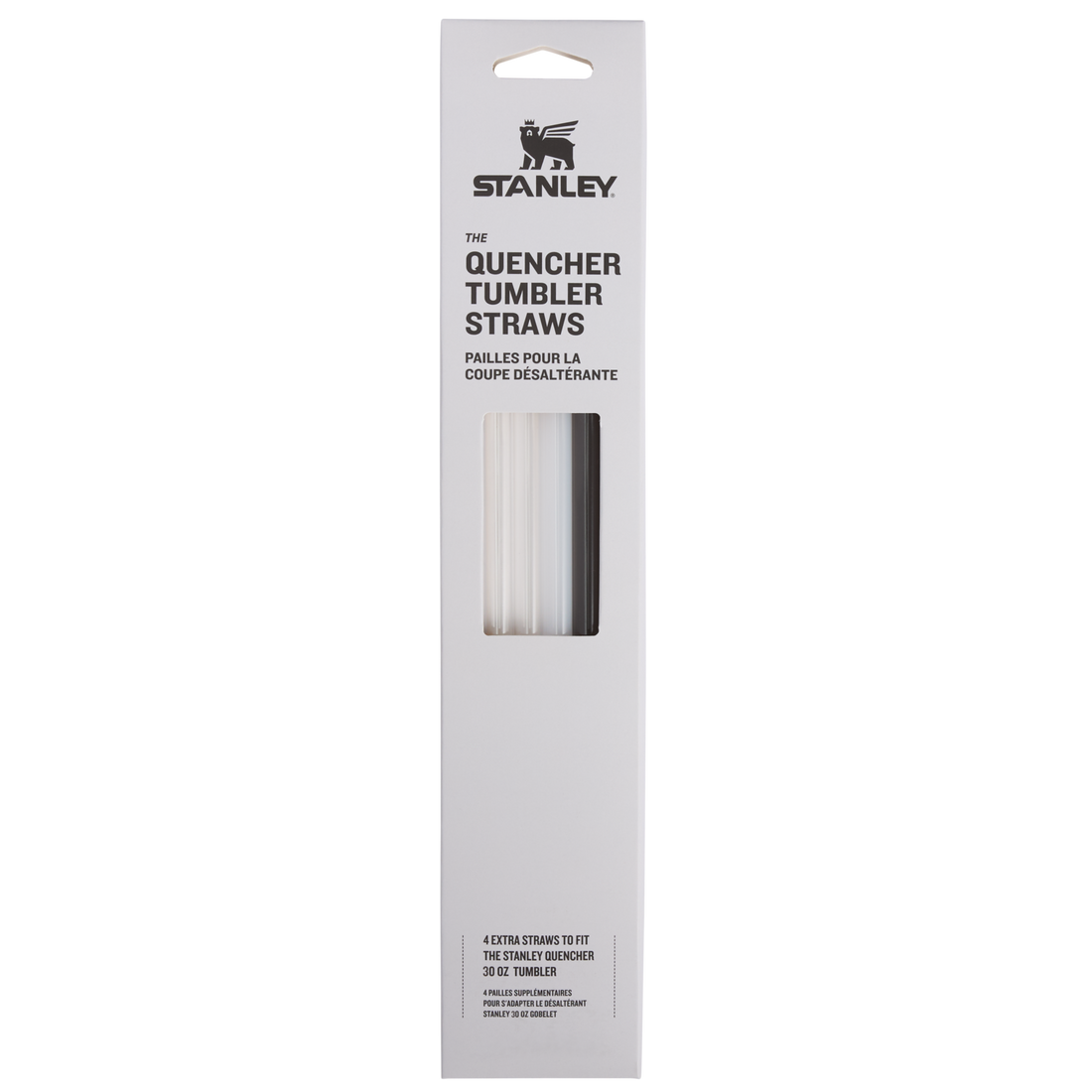 Stanley 30 oz Quencher Straw Replacement 4pk - Multi Color Straw Pk front view