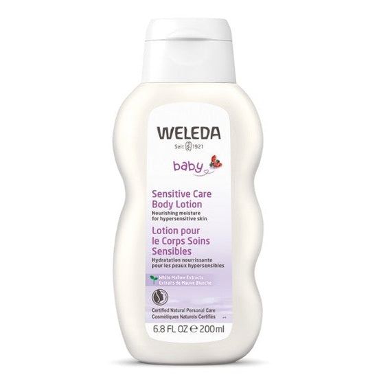Weleda Sensitive Care Body Lotion White Mallow 6.8 oz 200 ml