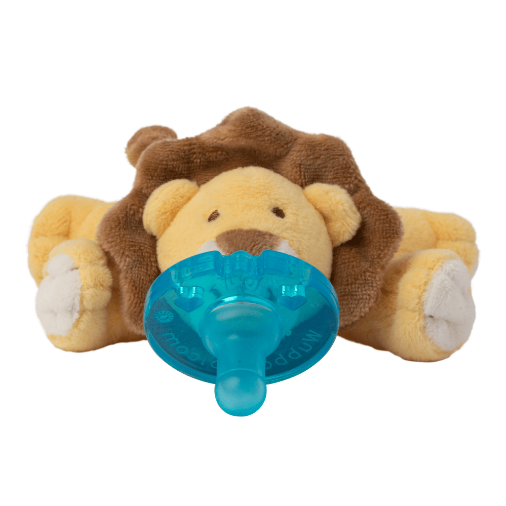 WubbaNub Infant Plush Toy Pacifier Lion