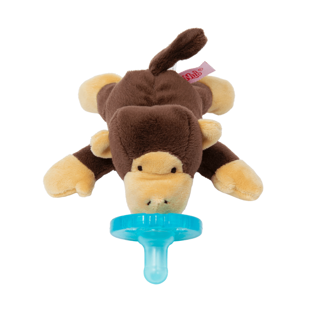 WubbaNub Infant Plush Toy Pacifier Monkey