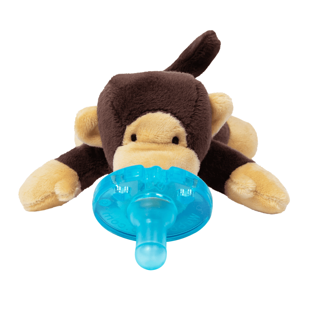 WubbaNub Infant Plush Toy Pacifier Monkey