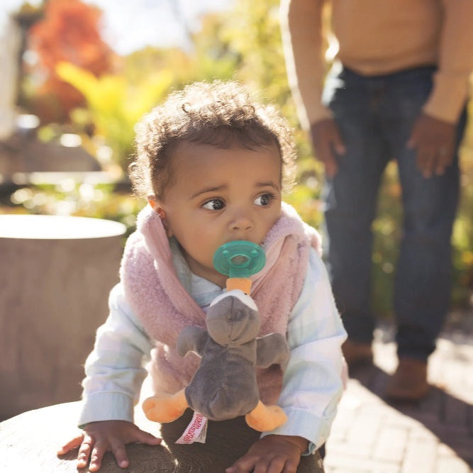 Wubbanub Infant Plush Toy Pacifier