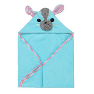 Zoocchini Baby Terry Hooded Bath Towel (0-18M)