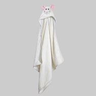 Zoocchini Baby Terry Hooded Bath Towel (0-18M)
