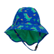 Zoocchini Baby/Toddler Cape Sun Hat-Dinosaur