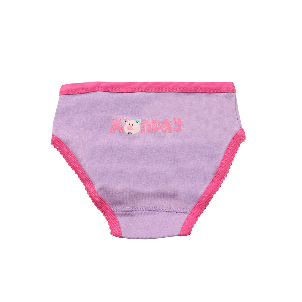 Zoocchini Toddler Organic Pantys 7pk Days Of The Week