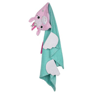 Zoocchini Toddler Terry Hooded Bath Towel (2-6Y)