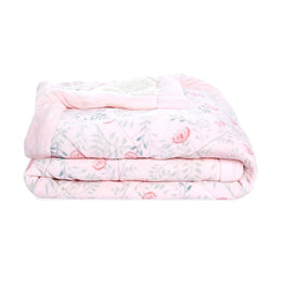 Aden+Anais Embrace Collection-Morris Vine Weighted Toddler-Bed Blanket