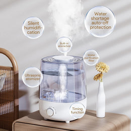 Alacris Ultrasonic Cool Mist Humidifier 4L