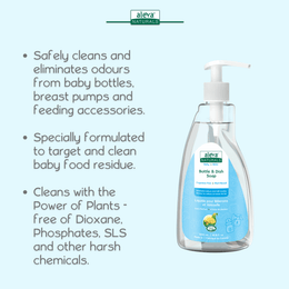 Aleva Naturals Bottle & Dish Liquid Fragrance Free 500 ml