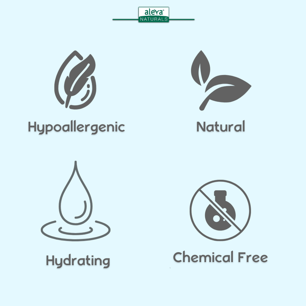 Aleva Naturals Bottle & Dish Liquid fragrance-free 500 ml, hypoallergenic and chemical-free