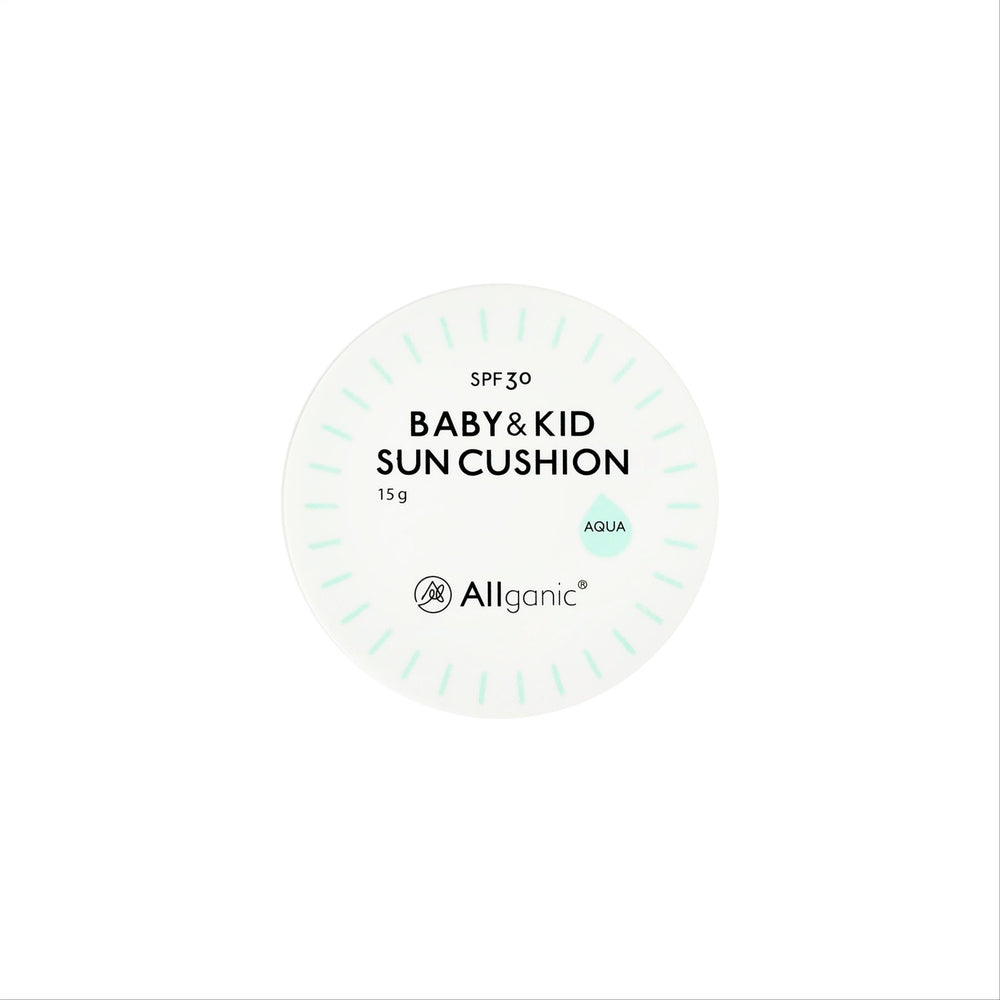 Allganic Baby & Kid Sun Cushion Aqua SPF30+ sunscreen compact for children
