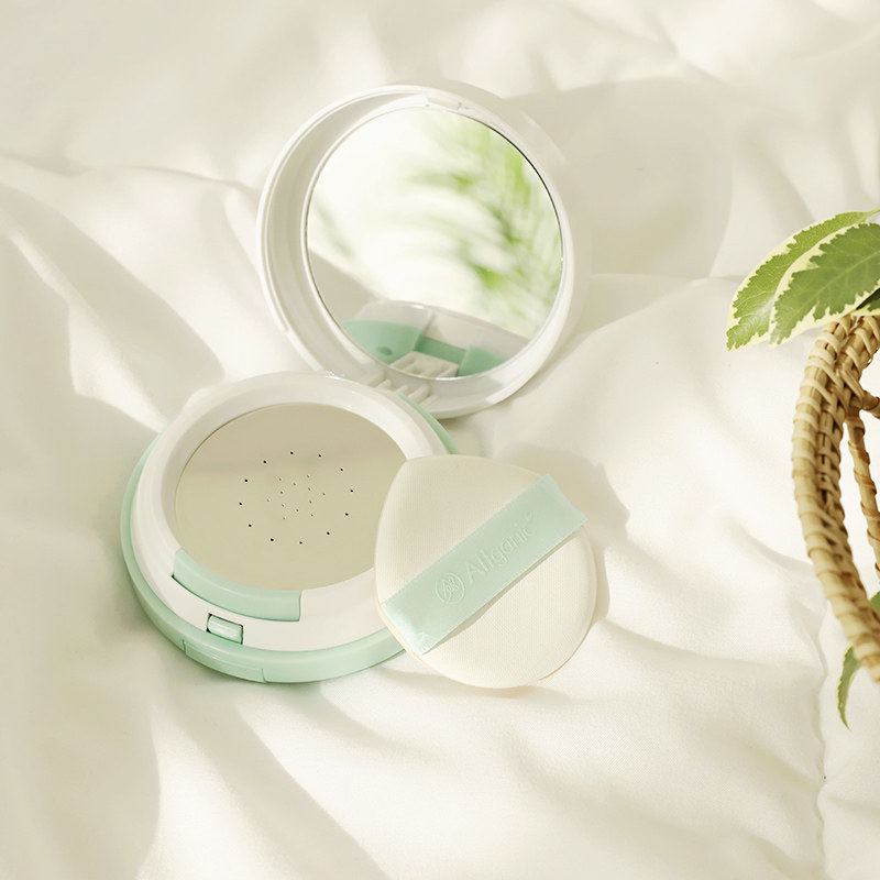Allganic Baby & Kid Sun Cushion Aqua SPF30+ compact with mirror and puff