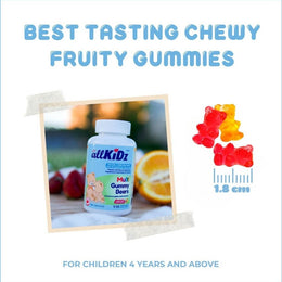 Allkidz Multi Gummy Bears 110S