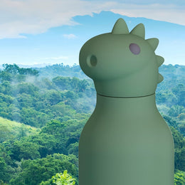 Asobu Bestie Animal Double Wall Stainless Steel Bottle 16oz Dinosaur