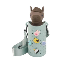 Asobu Bestie Animal Double Wall Stainless Steel Bottle 16oz Horse