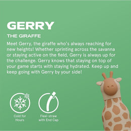 Asobu Bestie Animal Double Wall Stainless Steel Bottle 16oz Giraffe