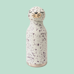 Asobu Bestie Animal Double Wall Stainless Steel Bottle 16oz Seal