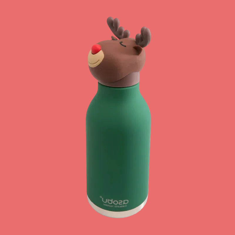 Asobu Bestie Holiday Bottle 16oz Reindeer
