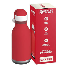 Asobu Bestie Holiday Bottle 16oz Santa