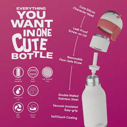 Asobu Bestie Holiday Bottle 16oz Snowman