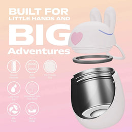 Asobu Foodie Kids Insulated Food Jar 20oz Bunny