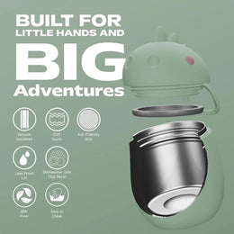 Asobu Foodie Kids Insulated Food Jar 20oz Dinosaur