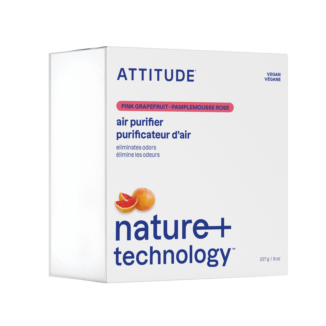 ATTITUDE Air Purifier 227g in Pink Grapefruit fragrance, front package view
