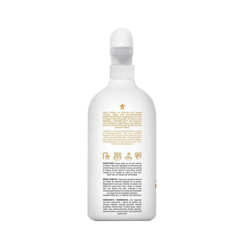 Bathroom cleaner ATTITUDE Citrus Zest 800 ml bottle with orange label