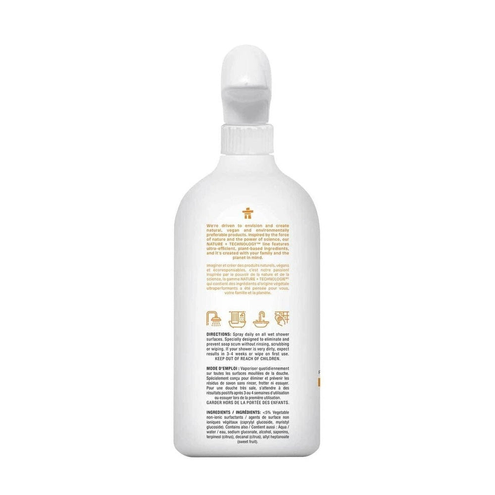 ATTITUDE Daily Shower & Tile Cleaner Citrus Zest 800 ml white plastic bottle