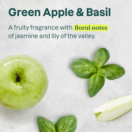 Attitude Foaming Hand Soap Green Apple & Basil Refill 1.04L