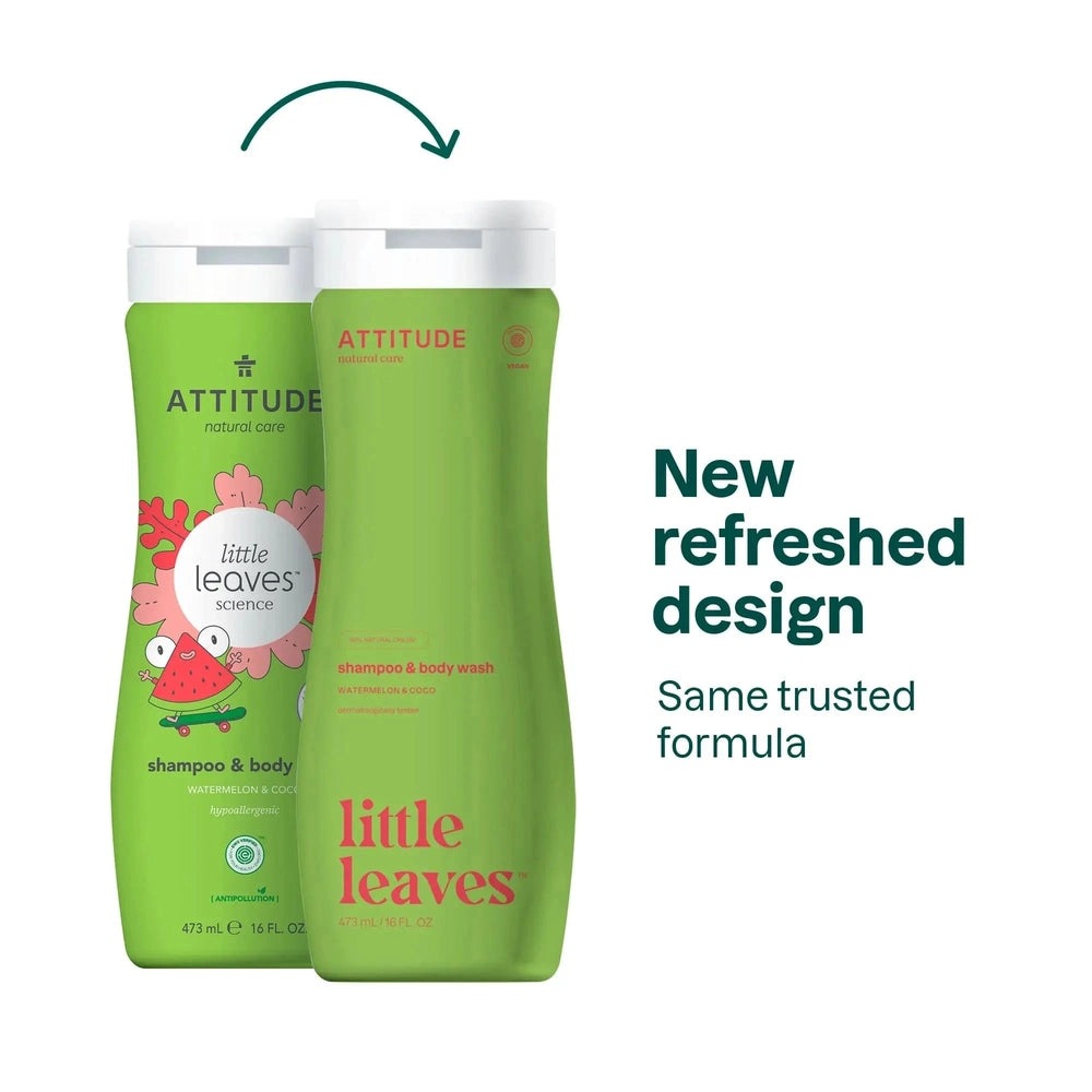 Attitude Natural Shampoo & Body Wash 473 ml