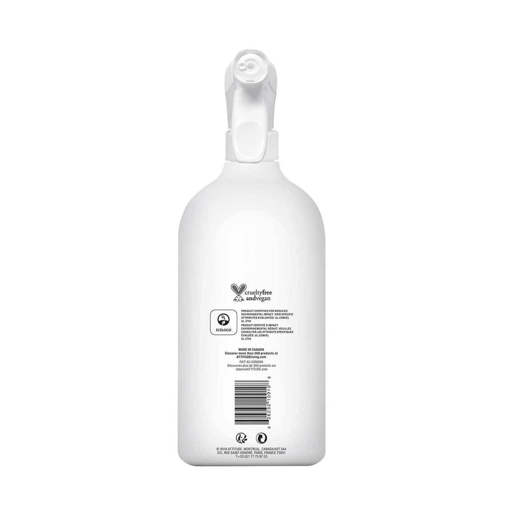 ATTITUDE multi-surface disinfectant spray 99.9%, 800 ml white bottle