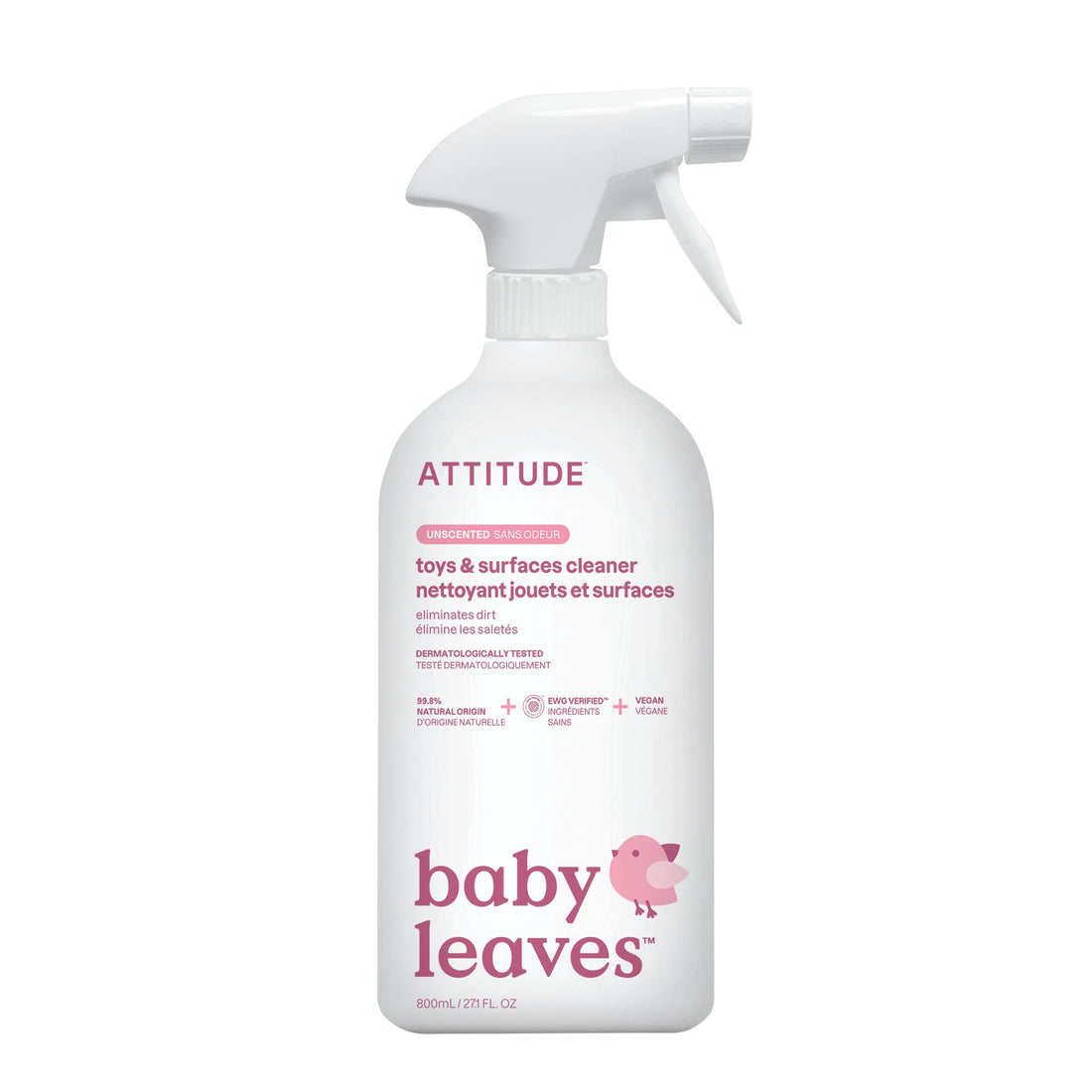 Attitude Toy & Surface Cleaner 800 mL - Default Title front product view