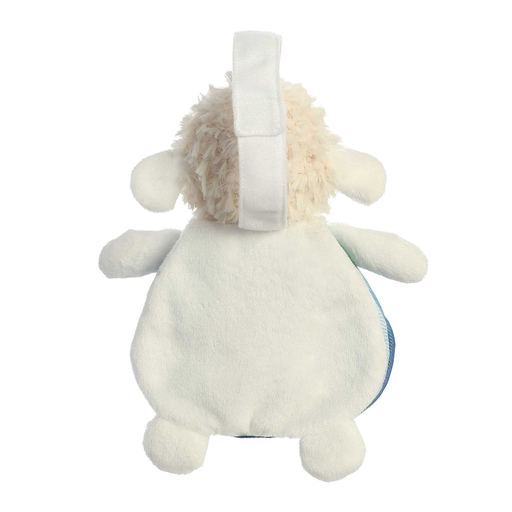 Aurora Ebba Story Pals Bedtime Prayer 9-inch plush sheep stuffed animal, white body with cream head