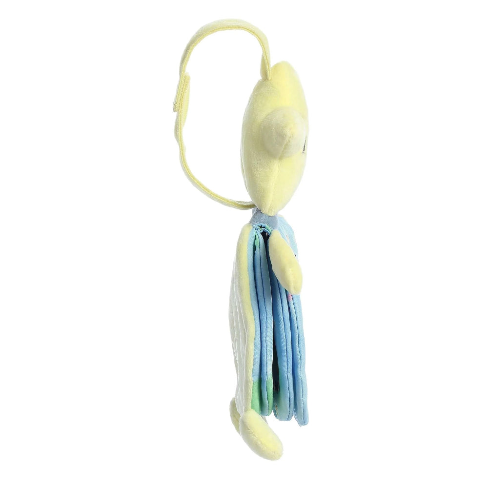 Aurora Ebba Story Pals Twinkle Twinkle Little Star 9-inch plush toy in yellow with a blue dress