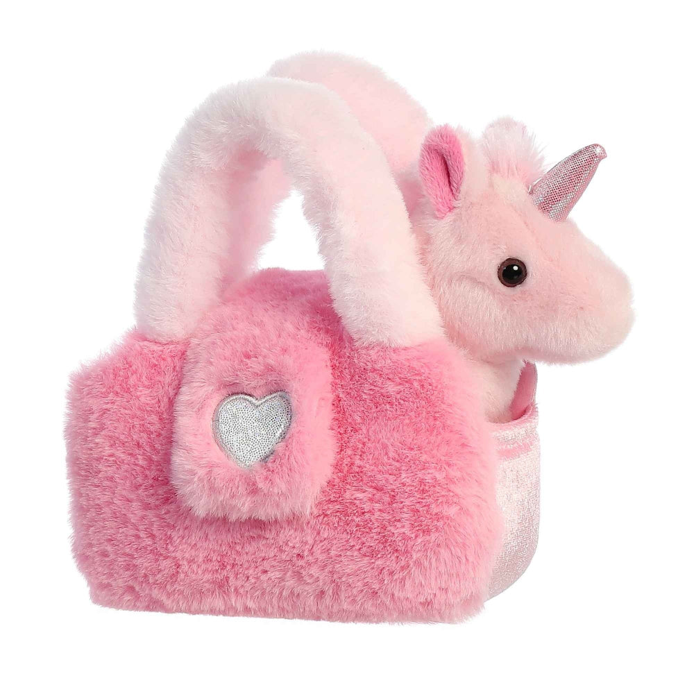 Aurora Fancy Pals Plushy Pink Unicorn 6"