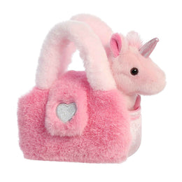 Aurora Fancy Pals Plushy Pink Unicorn 6"