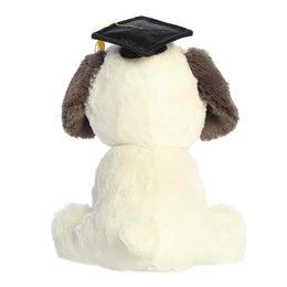 Aurora Graduation Grad Terrier Pup 8.5"