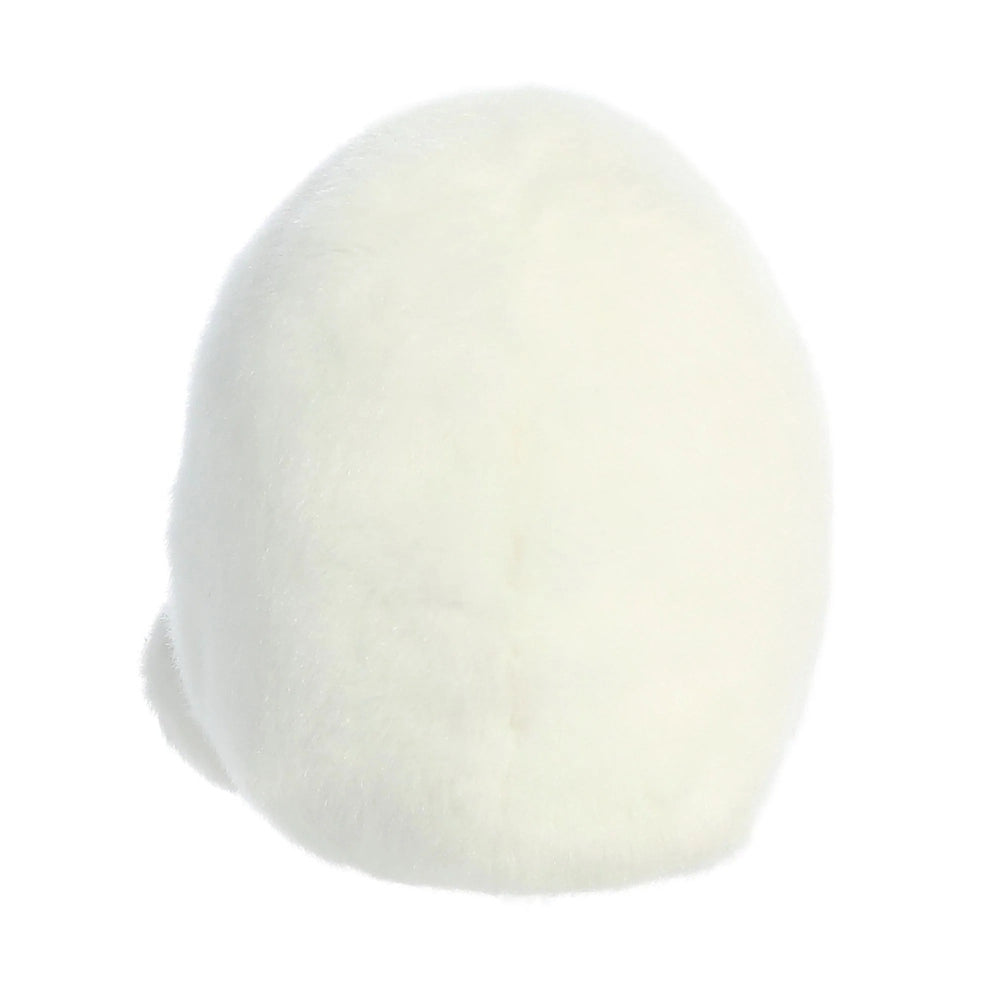 Aurora Palm Pals Bobby Egg 5-inch plush toy, white fluffy stuffed animal