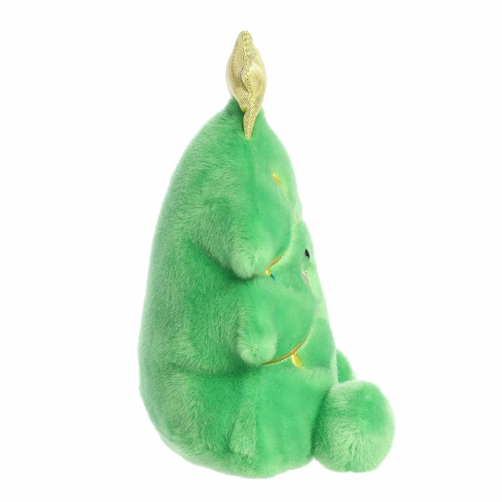 Aurora Palm Pals green plush tree stuffed animal with gold top stem