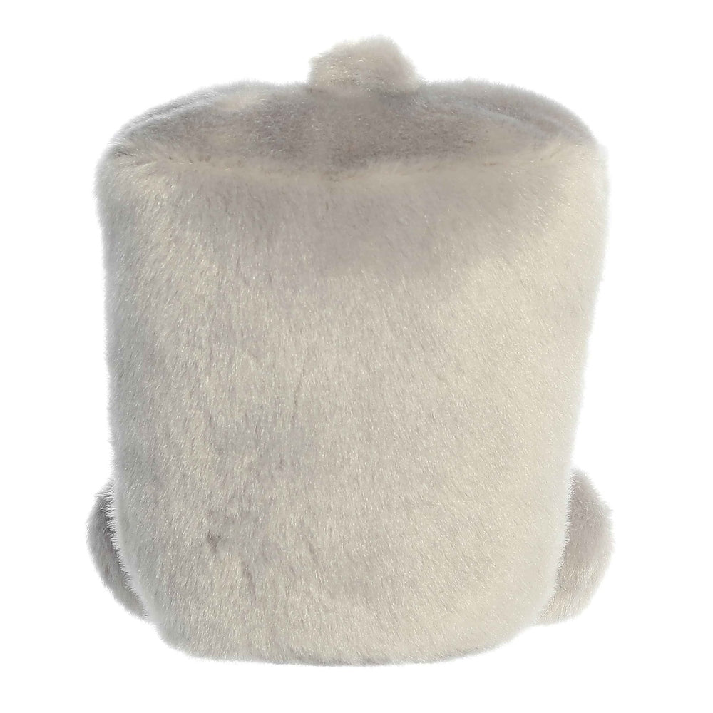 Aurora Palm Pals Garbanzo plush, 5-inch white fluffy stuffed animal