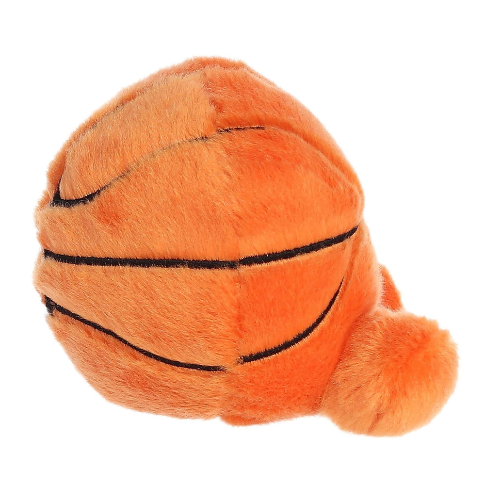 Aurora Palm Pals Hoops basketball plush toy, orange fuzzy stuffed animal