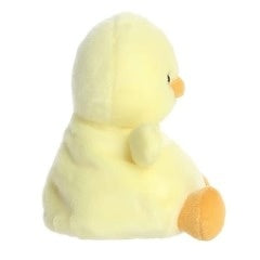 Aurora Betsy Chick Palm Pals plush toy, yellow chick with orange beak and feet, 8 inches