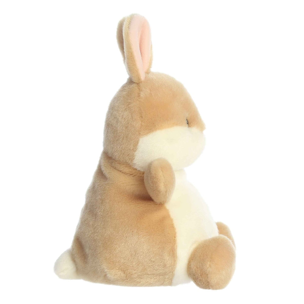 Aurora Ella Bunny plush stuffed animal, 8-inch tan and cream plush toy