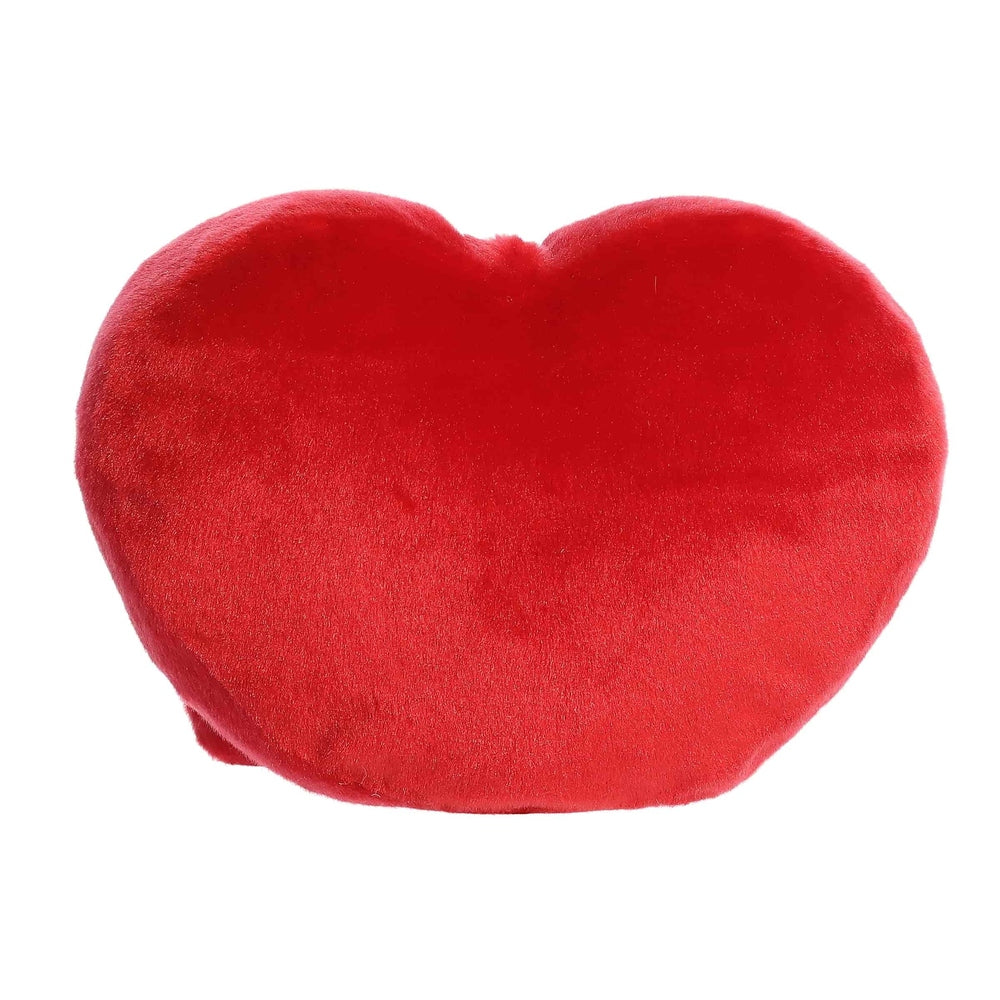 Aurora Palm Pals Kimi Kisses Heart plush toy in red soft fabric