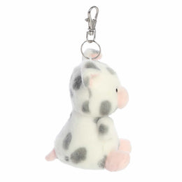 Aurora Palm Pals Piggles Spotted Piglet ClipOn 4"